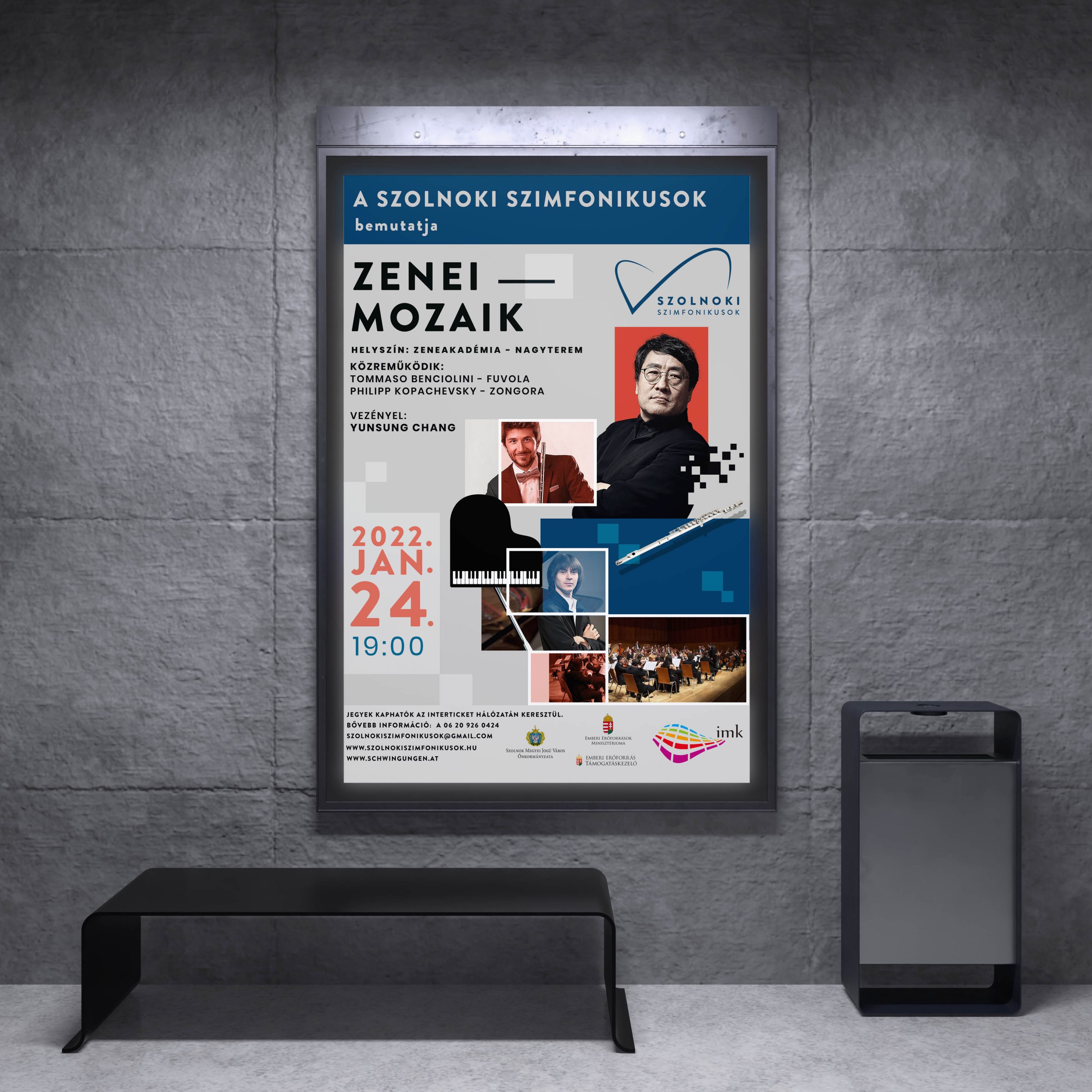 Szolnoki Szimfonikusok plakát